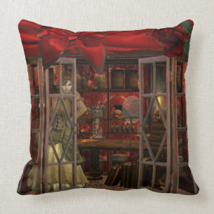 Steam Punk Elemente Kissen. Kissen