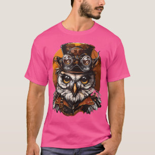 Steam Punk Owl Steampunk Art T-Shirt