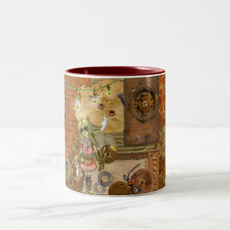 Steam Punk Party - Kaffee Tasse - braun