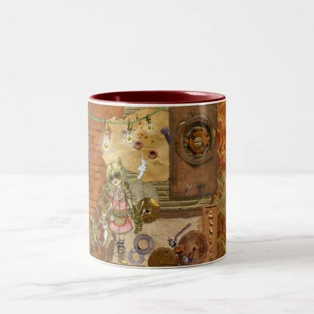 Steam Punk Party - Kaffee Tasse - braun (Mittel)