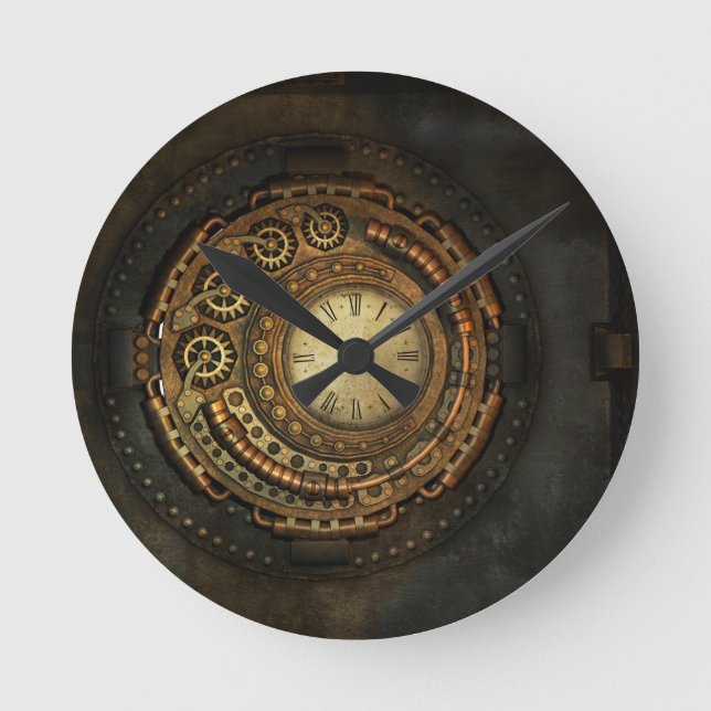STEAM PUNK | Vintage Uhr (Vorderseite)
