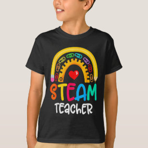 Steam Teacher Squad Team Crew auf Schritt und Trit T-Shirt