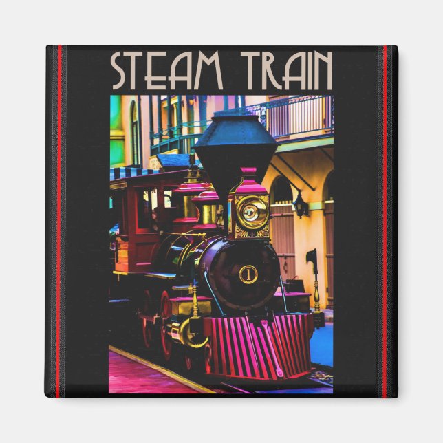 Steam Train Magnet (Vorne)