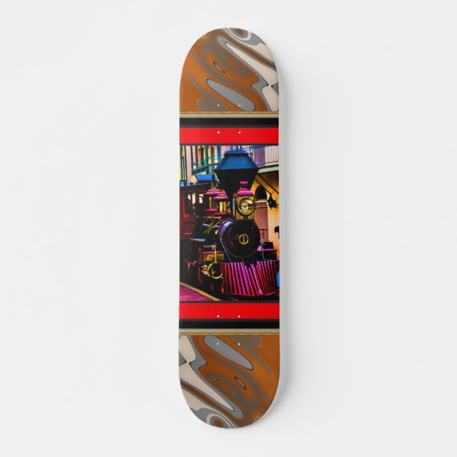 Steam Train Skateboard (Vorne)