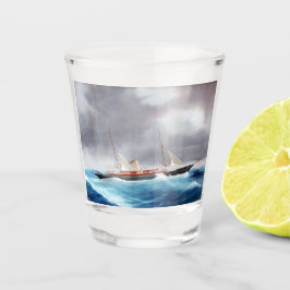 Steam Yacht Margarita 1900er Schnapsglas