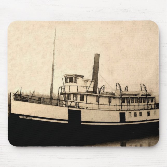 Steamboat-Inselbewohner Mousepad (Vorne)