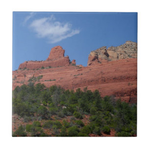 Steamboat Rock in Sedona Arizona Fotografie Fliese