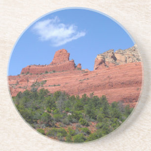 Steamboat Rock in Sedona Arizona Fotografie Getränkeuntersetzer