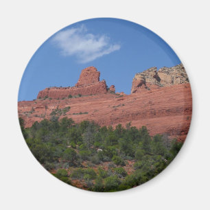 Steamboat Rock in Sedona Arizona Fotografie Magnet