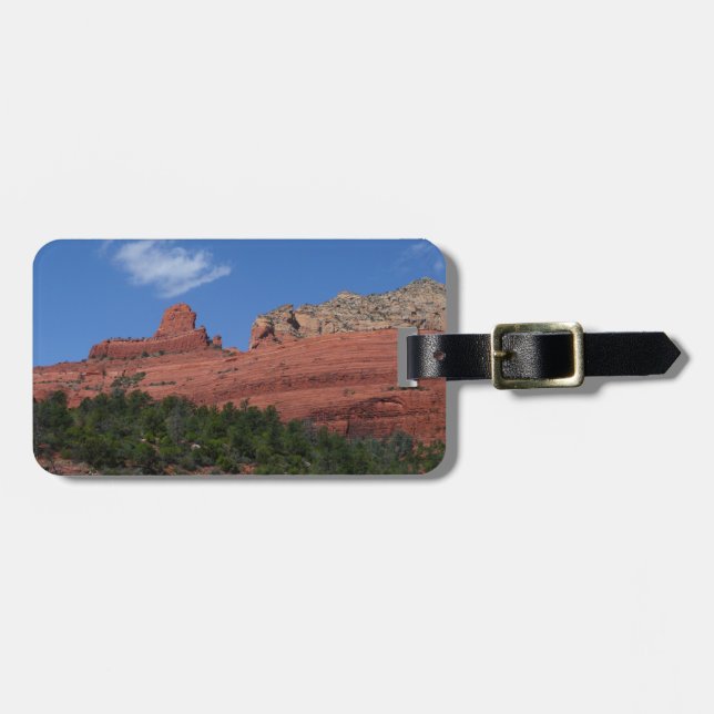 Steamboat Rock in Sedona Gepäckanhänger (Vorderseite horizontal)