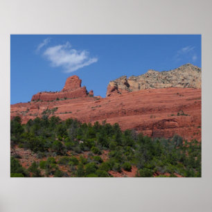 Steamboat Rock in Sedona Poster