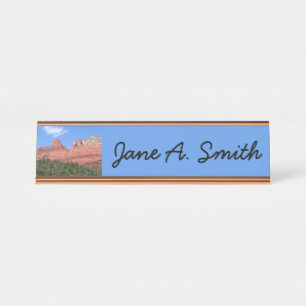 Steamboat Rock in Sedona Schreibtischnamensplakette