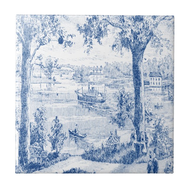 Steamboat See Fliese (Vorderseite)