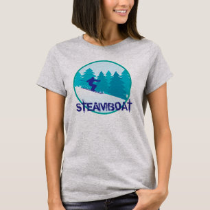 Steamboat-Skifahrer T-Shirt