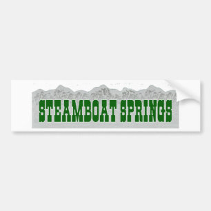 Steamboat Springs Autoaufkleber