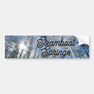 Steamboat Springs Autoaufkleber