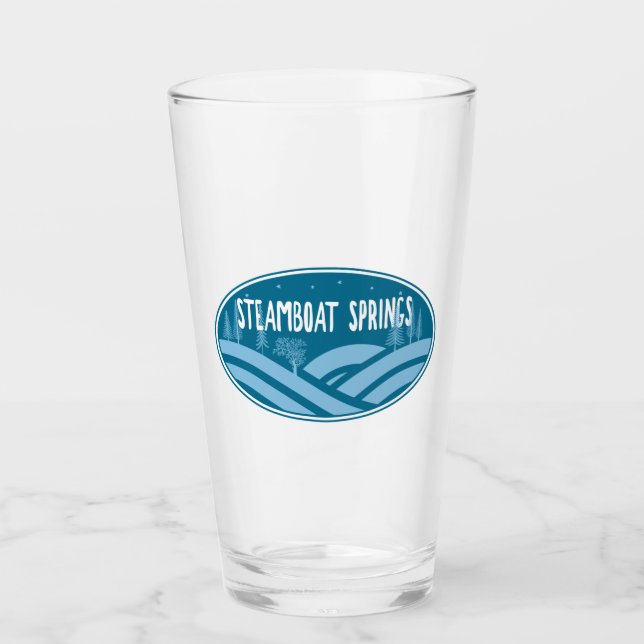 Steamboat Springs Colorado Außenbereich Glas (Vorderseite)