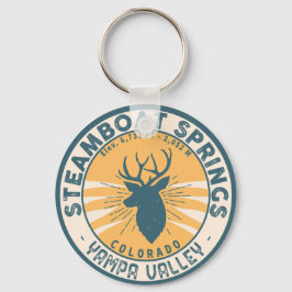 Steamboat Springs Colorado Camping Wandern Schlüsselanhänger