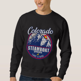 Steamboat Springs Colorado Camping Wandern Sweatshirt