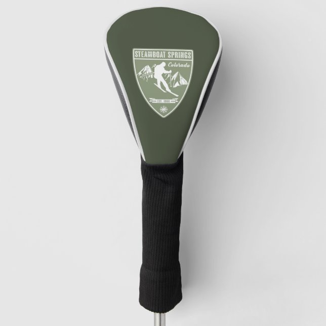 Steamboat Springs Colorado Golf Headcover (Vorderseite)