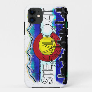Steamboat Springs Colorado künstlerisches iPhone 5 Case-Mate iPhone Hülle