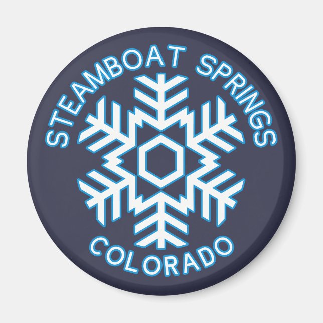 Steamboat Springs, Colorado Magnet (Vorne)