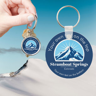 Steamboat Springs Colorado Skigebiet Schlüsselanhänger