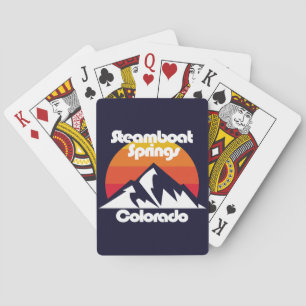 Steamboat Springs Colorado Spielkarten