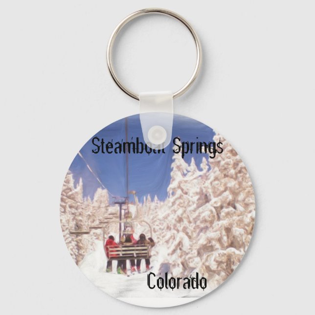 Steamboat Springs Schlüsselanhänger (Vorderseite)