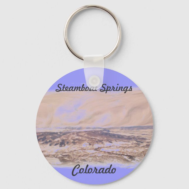 Steamboat Springs Schlüsselanhänger (Vorderseite)