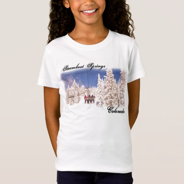 Steamboat- Springsmädchen-Shirt T-Shirt (Vorderseite)