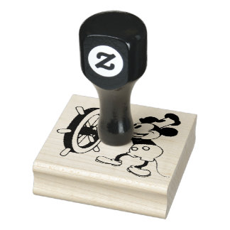 Steamboat Willie Mickey Briefmarke Gummistempel
