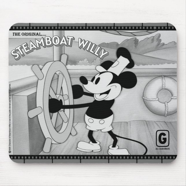 Steamboat Willie Mousepad (Vorne)