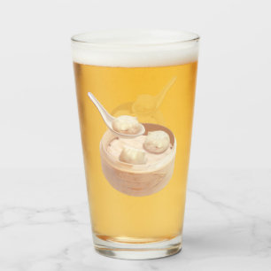 Steamed Bao Buns with Tea Glas