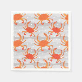 Steamed Crabs Serviette