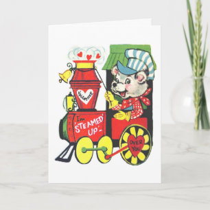 Steamed Up Valentine Feiertagskarte