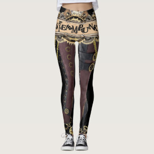 Steamplunk-Design Leggings