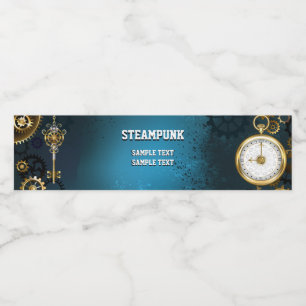 Steampun türkis Hintergrund mit Gears