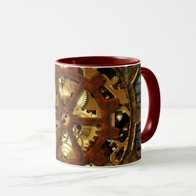 Steampunk 11 Tasse (VorderseiteRechts)