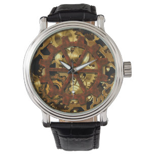 Steampunk 11 Watch & Numeral Optionen Armbanduhr