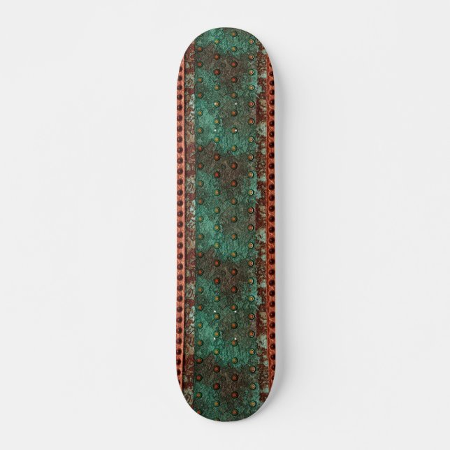 Steampunk 1 skateboard (Vorne)