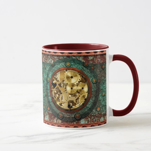 Steampunk 1B Tasse (Rechts)