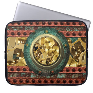 Steampunk 4B/4A Notebook-Sieb Laptopschutzhülle