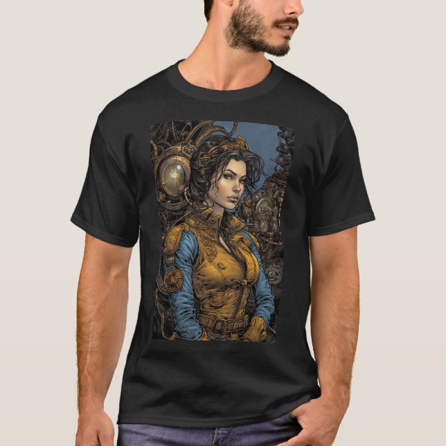 Steampunk Adventure T-Shirt (Vorderseite)
