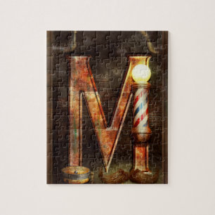 Steampunk - Alphabet - M steht für Schnurrbart