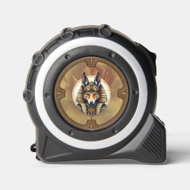 Steampunk Anubis Fox Portrait Maßband
