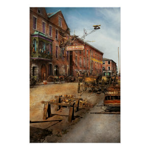 Steampunk - Archibald McLeishs Vulcan Eisenwerke Poster