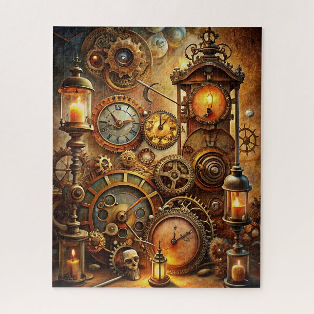 Steampunk Art Puzzle (Vertikal)