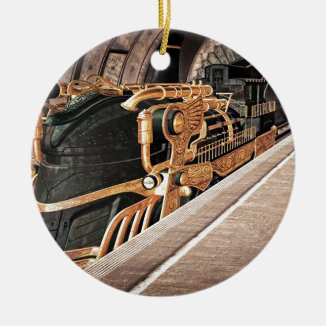 Steampunk ausdrücklich keramik ornament (Vorne)