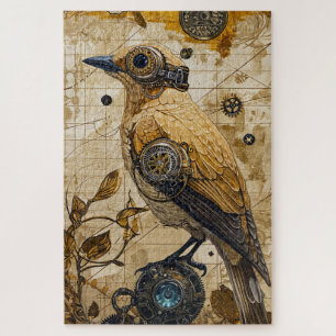 Steampunk Bird Art Schwierigkeit